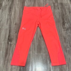 Under Armour Kids' Bright Red Leggings